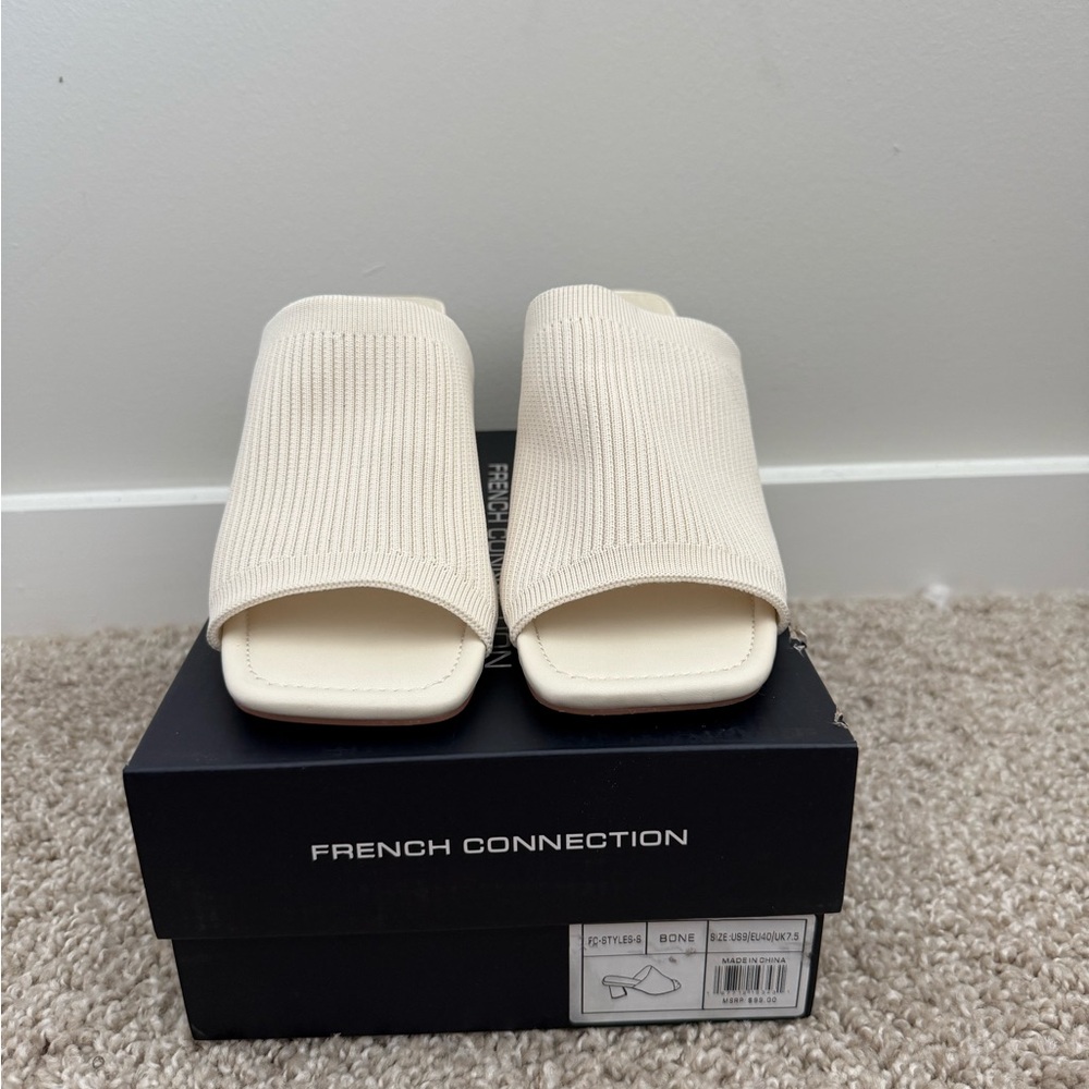 French Connection Bone Mules